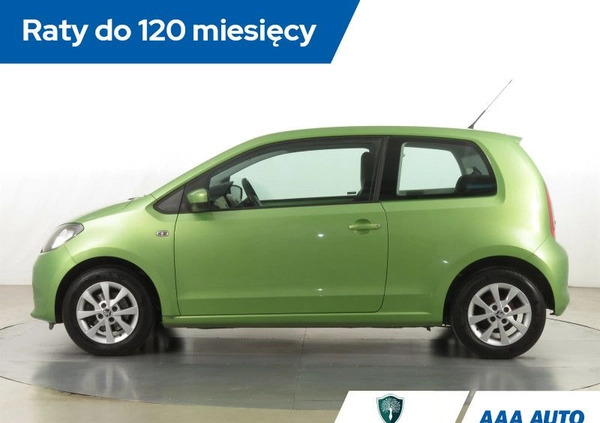 Skoda Citigo cena 19000 przebieg: 194087, rok produkcji 2013 z Darłowo małe 121